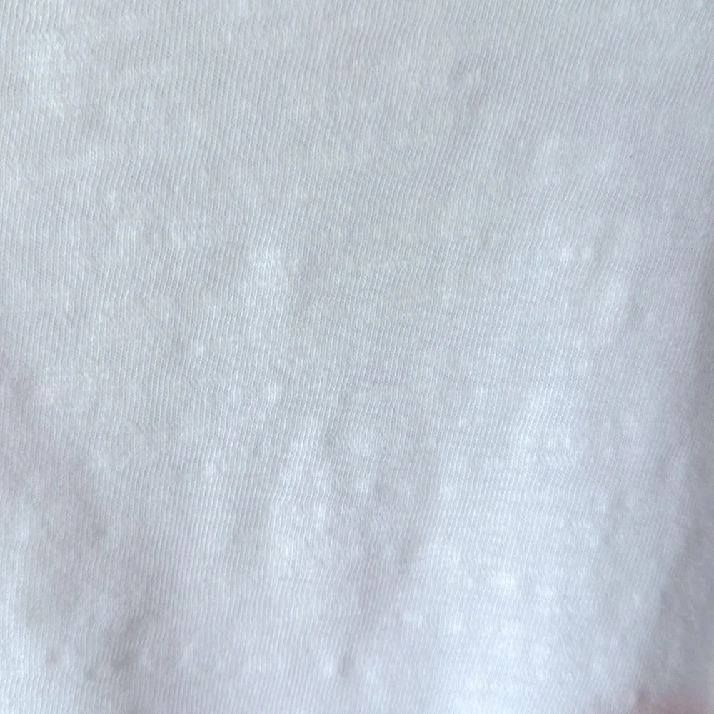 Lou & Grey Ann Taylor LOFT Soft Slub Wedge Tee White Cotton Elasticized Hem XL - Picture 8 of 10